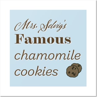 Mrs. Selvig’s Famous Chamomile Cookies Posters and Art